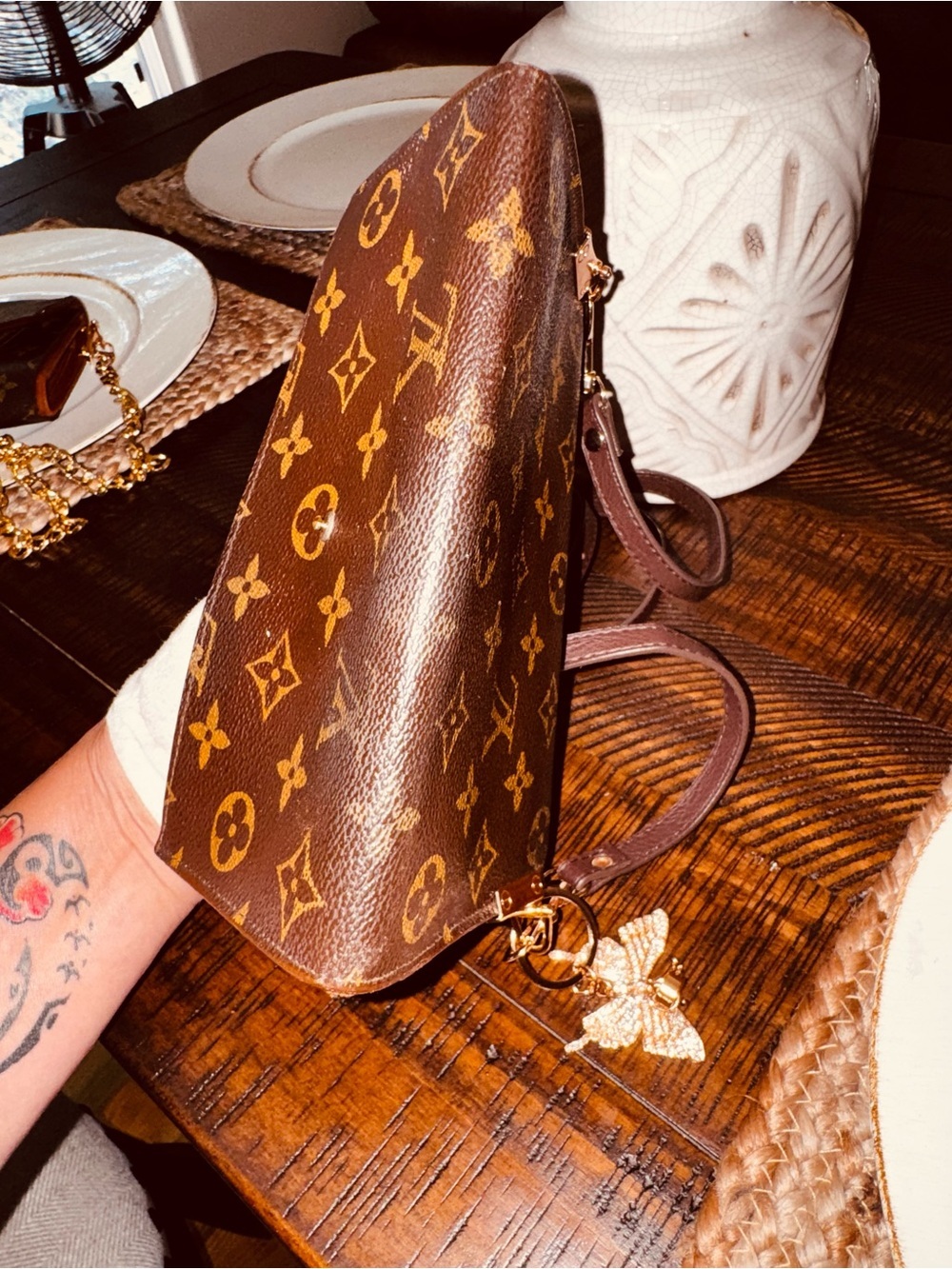 Louis Vuitton monogram Sarah vintage converted Crossbody - Picture 11 of 17